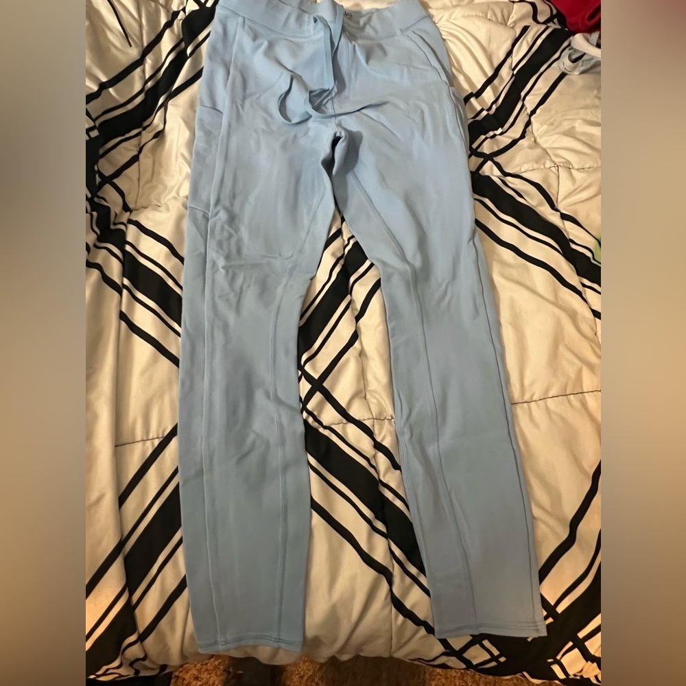 Alo 7/8 high waisted checkpoint  leggings